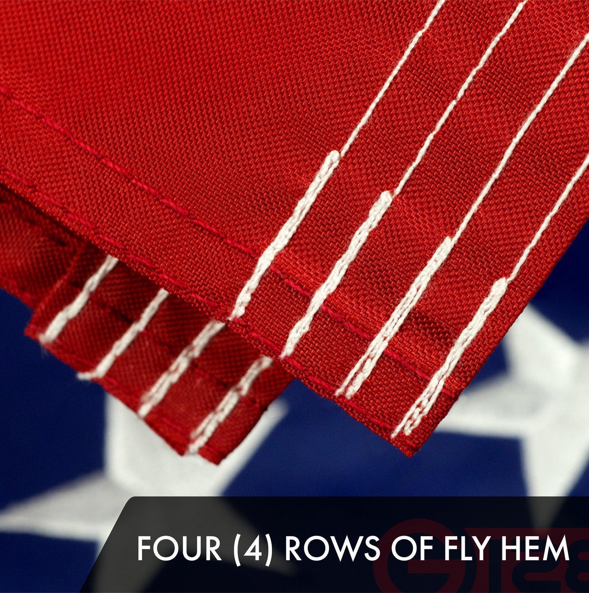 G128 Combo Pack: American USA Flag 2.5X4 Ft & Mexico Mexican Flag 2.5X4 Ft Both Toughweave Series Embroidered 300D Polyester, Embroidered Design, Indoor/Outdoor, Brass Grommets